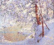 Palmer, Walter Launt Winter Light and Shadows oil painting artist